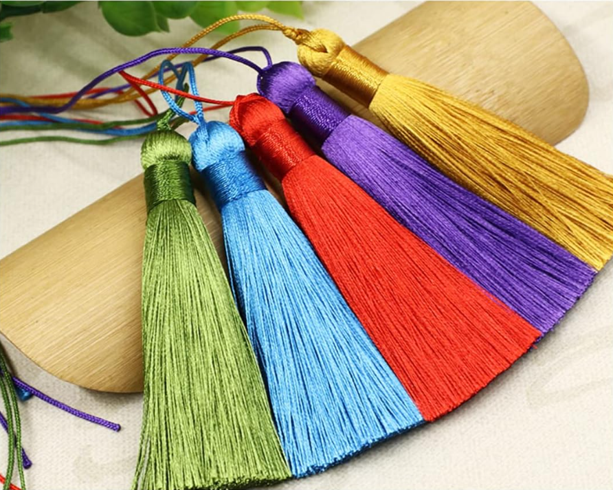 3.7 Inch Mini Tiny Craft Tassels - MORE colors available