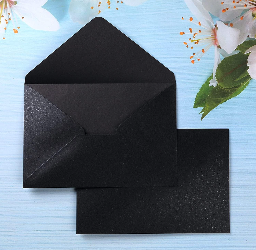Black Pearl A7 Envelopes