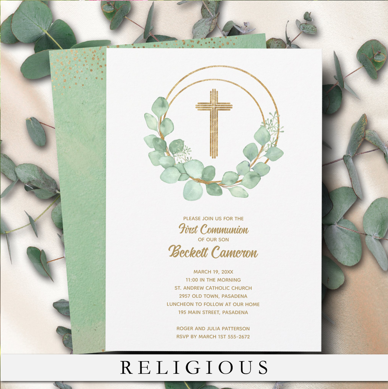 Religious Events - First Communion, Baptism, Christening