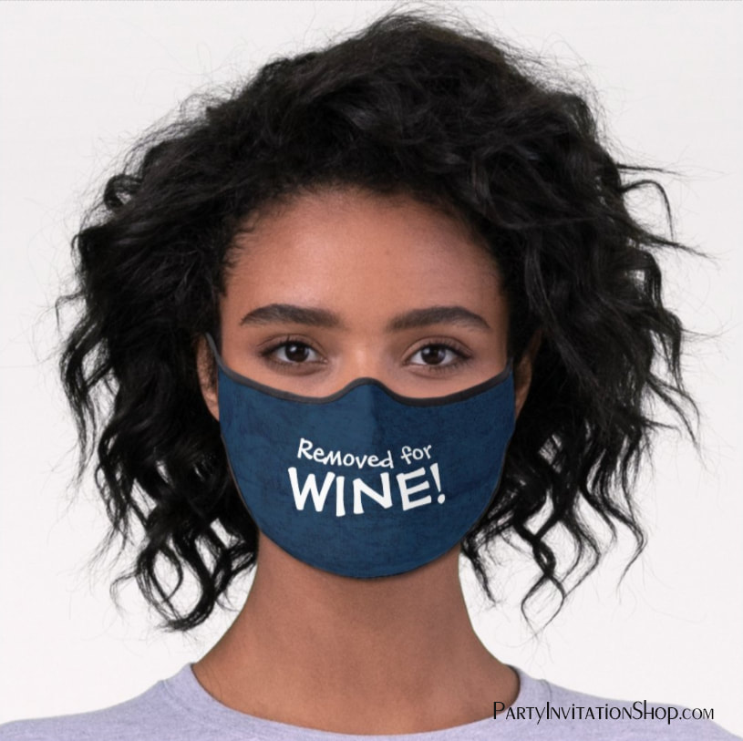 Removed for Wine Premium Face Mask