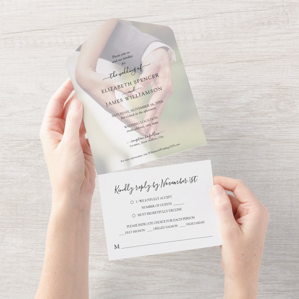All in One Wedding Invitations