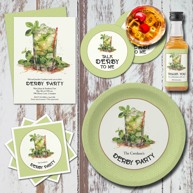MINT JULEP COCKTAIL DERBY DAY COLLECTION
