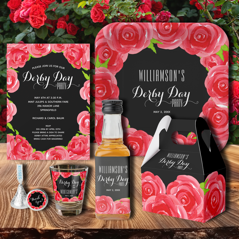Red Roses Kentucky Derby Party Collection