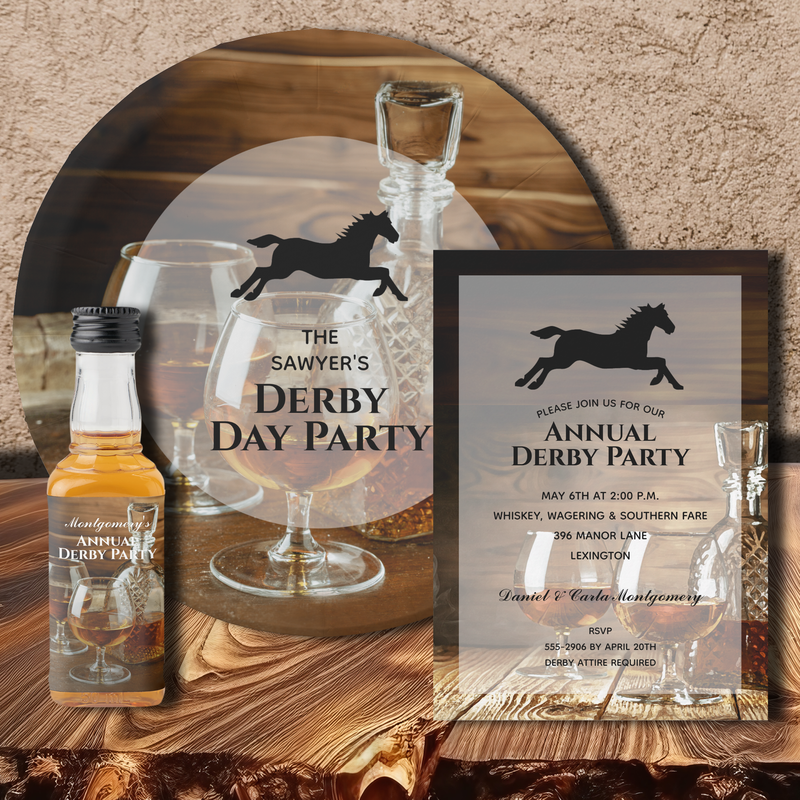 Rustic Whiskey Kentucky Derby Collection