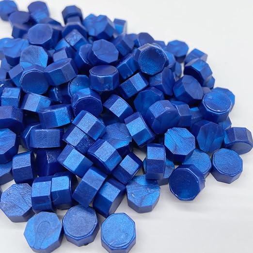 Navy Blue Sealing Wax Beads