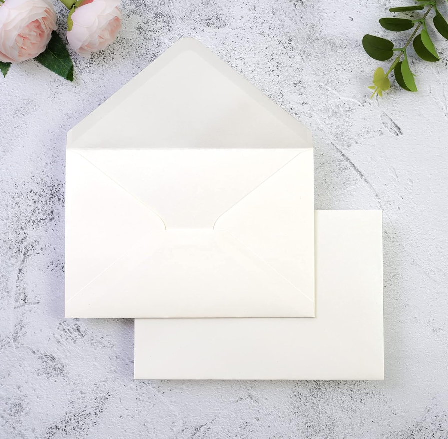 Ivory Pearl A7 Envelopes