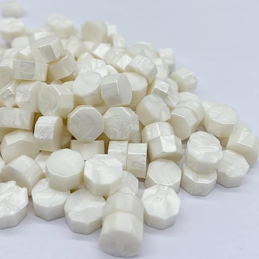 White Pearl Sealing Wax Beads