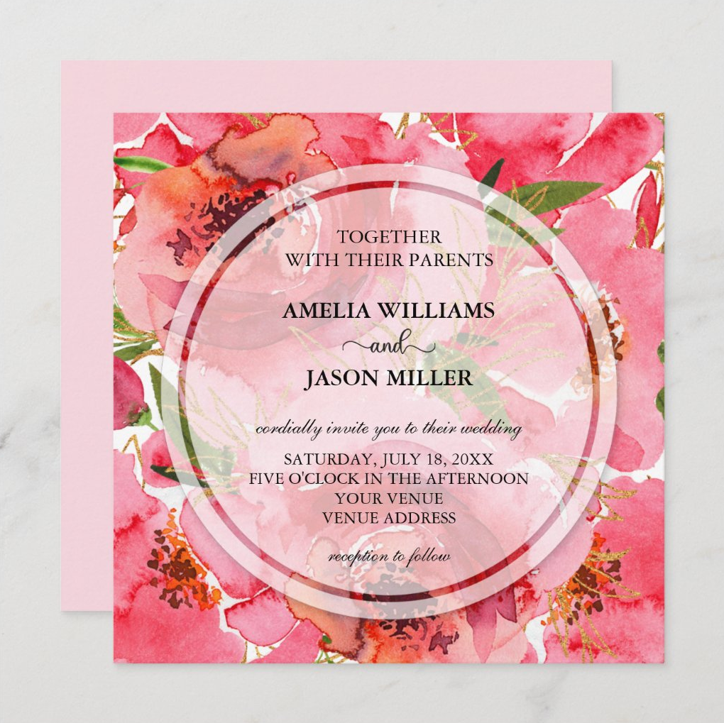 PINK PEONIES WEDDING COLLECTION