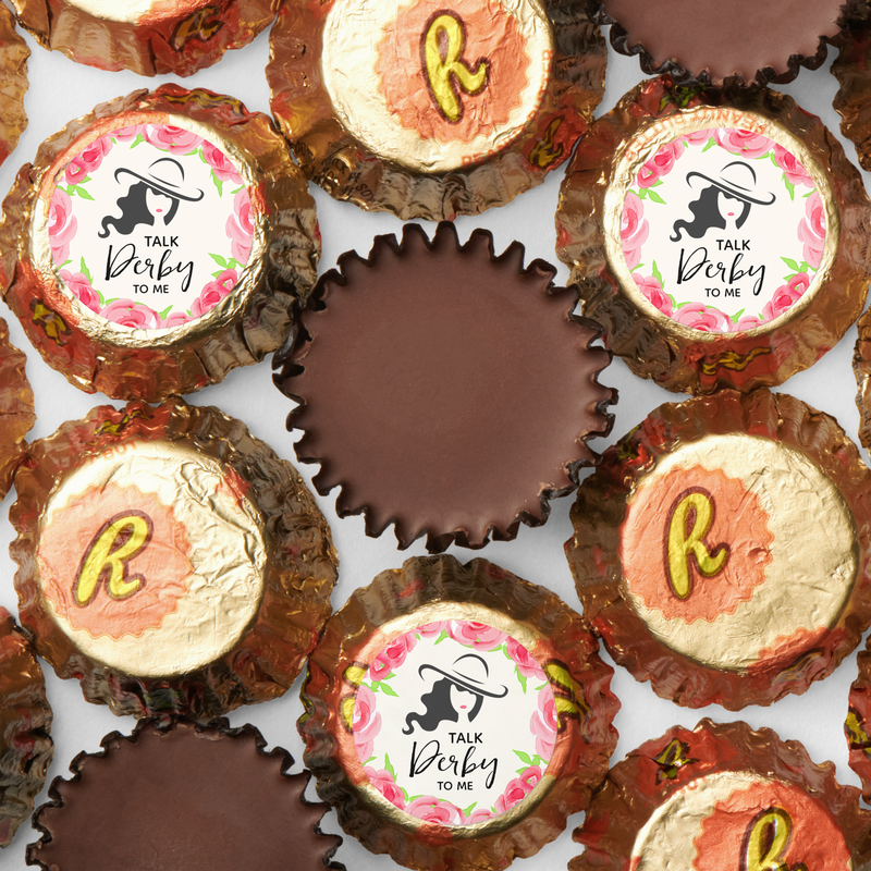 Big Hat Lady Roses Derby Party Reese's Peanut Butter Cups