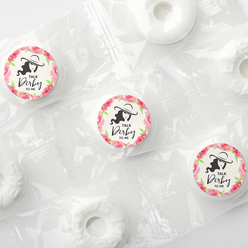 Big Hat Lady Roses Derby Party Life Saver® Mints