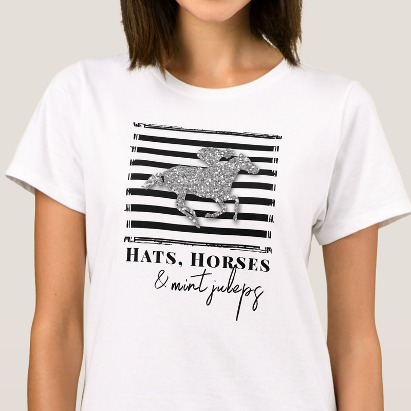 Hats, Horses and MInt Juleps T-Shirt