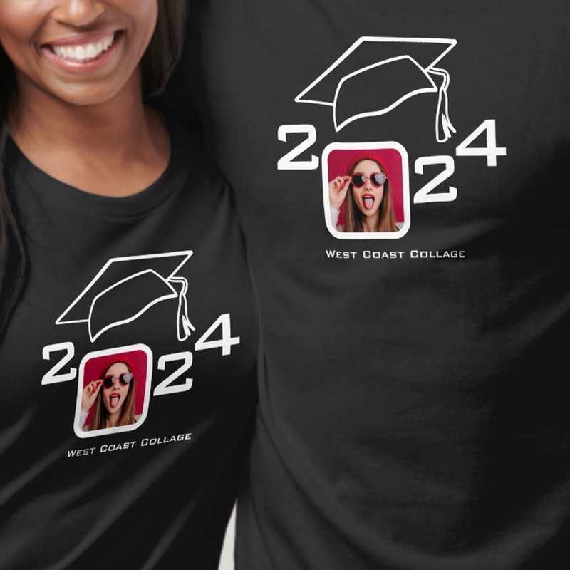 Photo Graduation Class Year T-Shirt