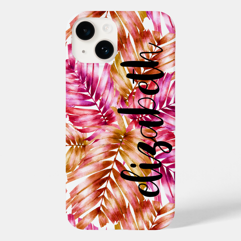 Stylish Tropical Palms Cell Phone Case
