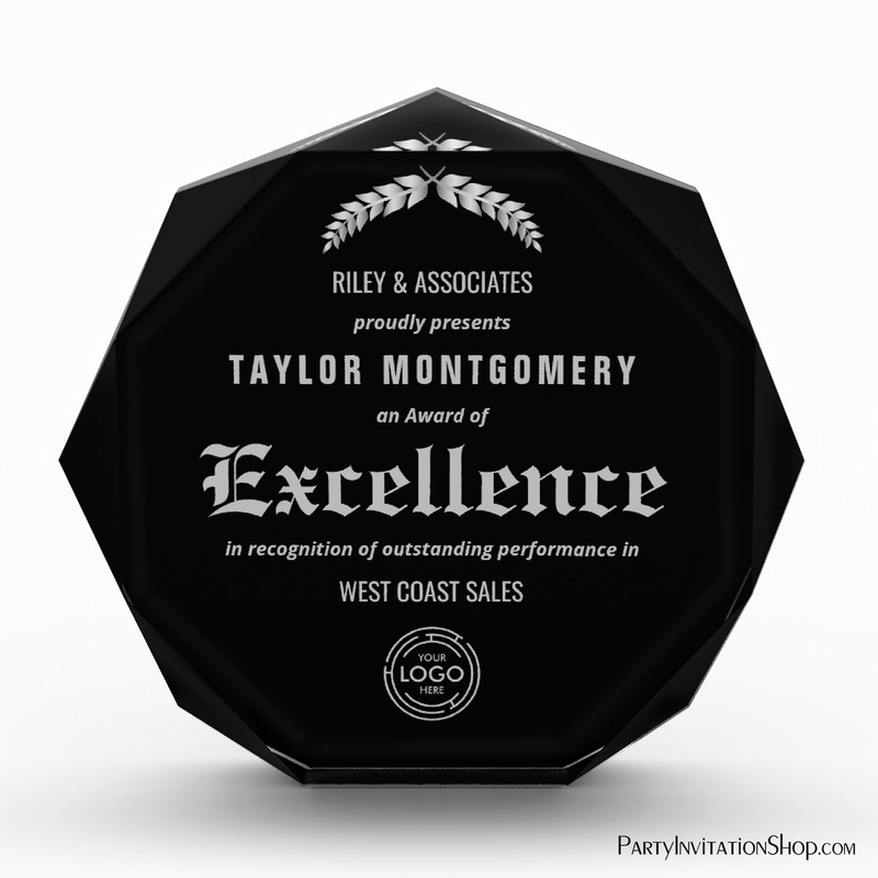 Award of Excellence Acrylic Block