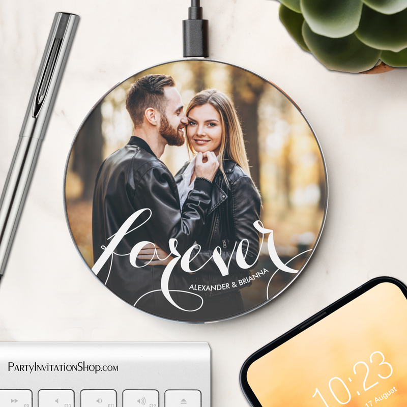 FOREVER Couple Photo Wireless Smartphone Charger