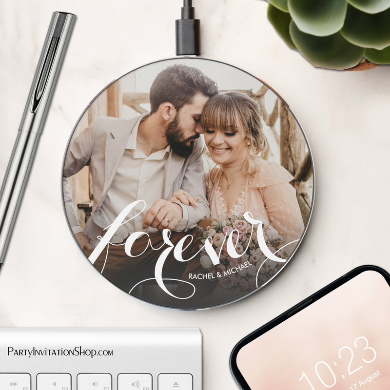 FOREVER Newlywed Photo Wireless Smartphone Charger