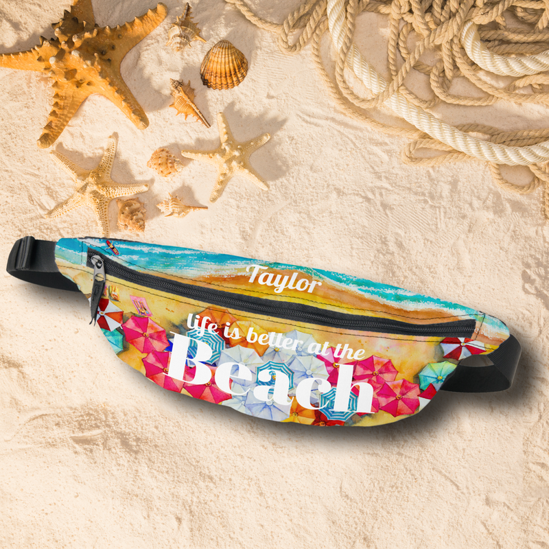 Summer Life is Better at the Beach Fanny Pack