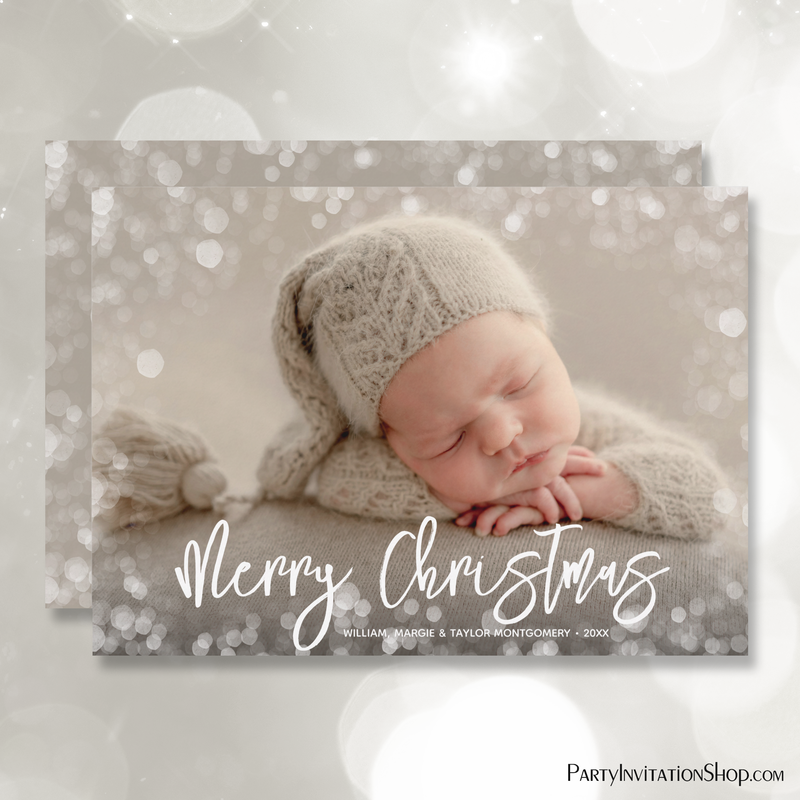 Merry Christmas Photo Holiday Cards
